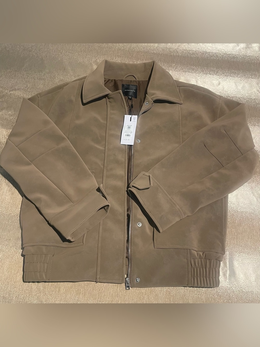 Dynamite Cinnamon Toast
Aviator Jacket Zip Snap
Collared Pockets XXS/XS